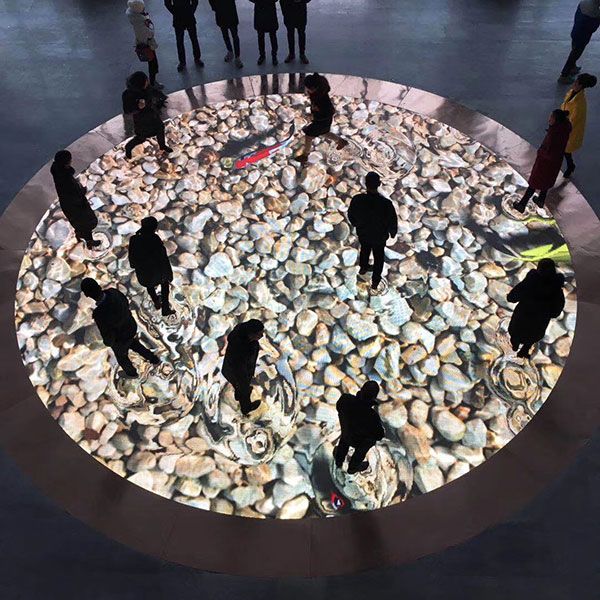 P4.81 Indoor high-definition LED interactive tile screen